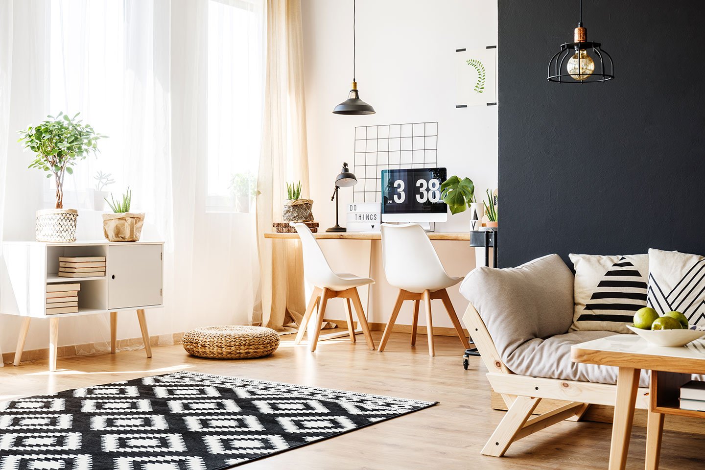 Modern wood home